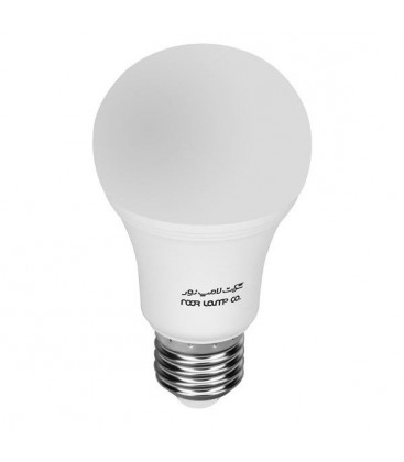 لامپ 11.5 وات LED حبابی مات نور پایه E27