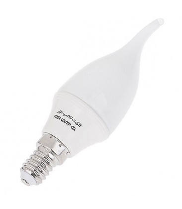 لامپ 3.5 وات LED اشکی مات نور پایه E14