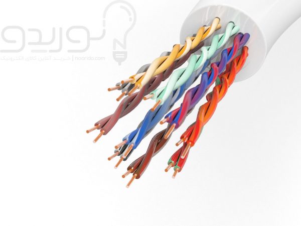کابل تلفنی هوایی 10 زوجی البرز الکتریک نور